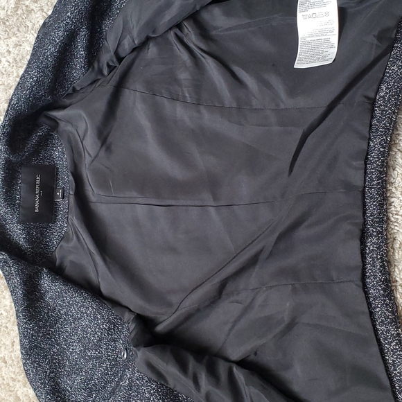 Banana Republic Women jacket elegant casual rare original sz 4 black - Picture 10 of 15